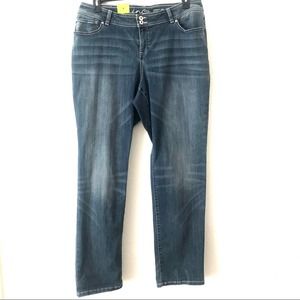 INC Straight Leg Curvy Fit Jeans Size 16